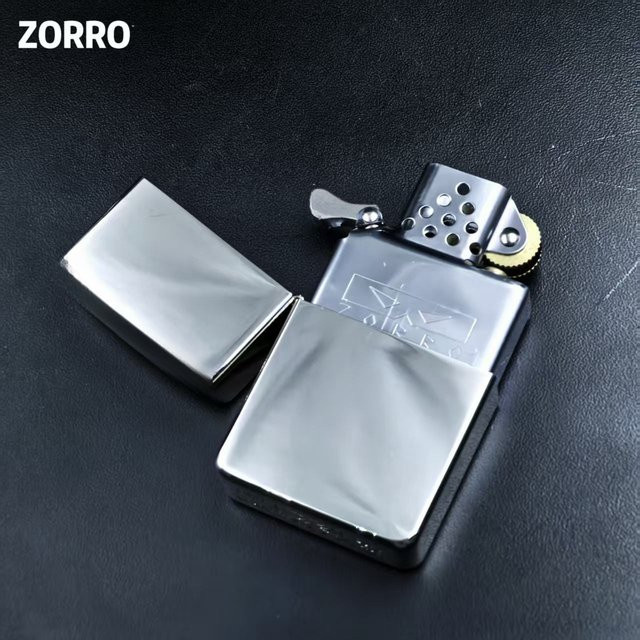 ZORRO 1941 Feuerzeug 910S in Nickel-Silber - Bild 1