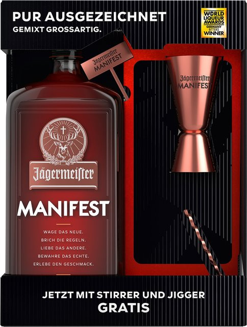 Jägermeister Manifest, Spirituose, 0,5 l - Bild 1