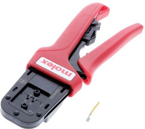 Molex Crimpzange 2002184900 in Rot - Bild 1