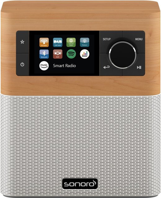 Sonoro Internetradio Stream SO-4110-101-MW in Ahorn-Weiß mit DAB+ - Bild 2