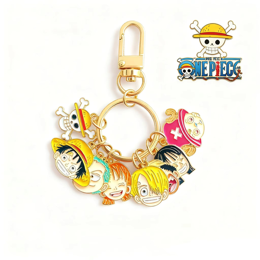Bandai Schlüsselanhänger Monkey D. Luffy Nami, Gold, Unisex - Bild 2