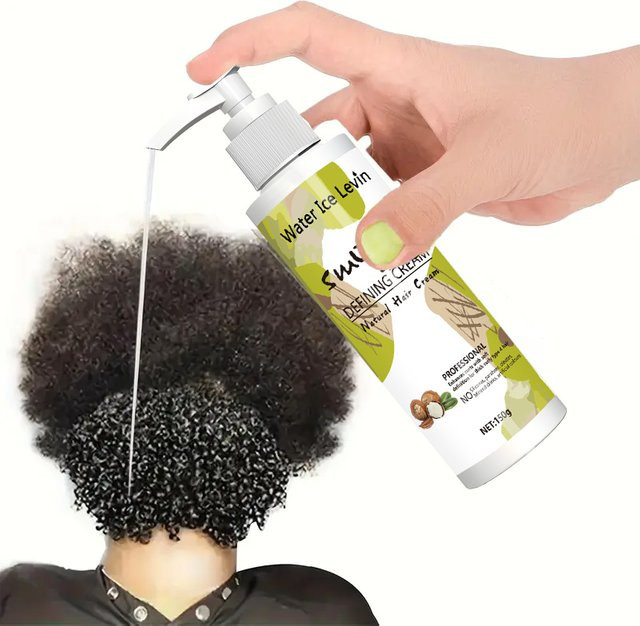 Water Ice Levin Lockencreme mit Sheabutter, 150g, lockiges Haar - Bild 1