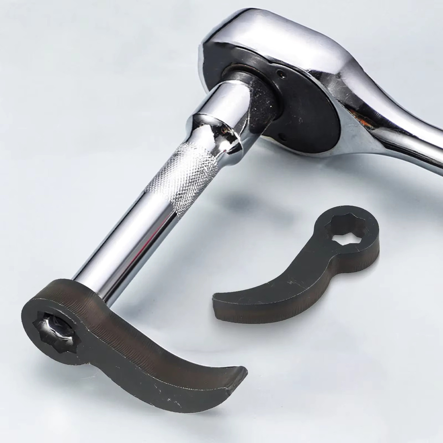 DAZZLEEX Brecheisen Adapter Kopf für 1/2 Zoll Halbwelle zur Demontage und Reparatur in Schwarz - Bild 4