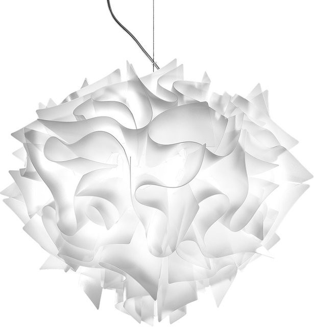 Slamp Veli Suspension Large Pendelleuchte in Weiß und Transparent mit höhenverstellbarer LED-Aufhängung - Bild 1