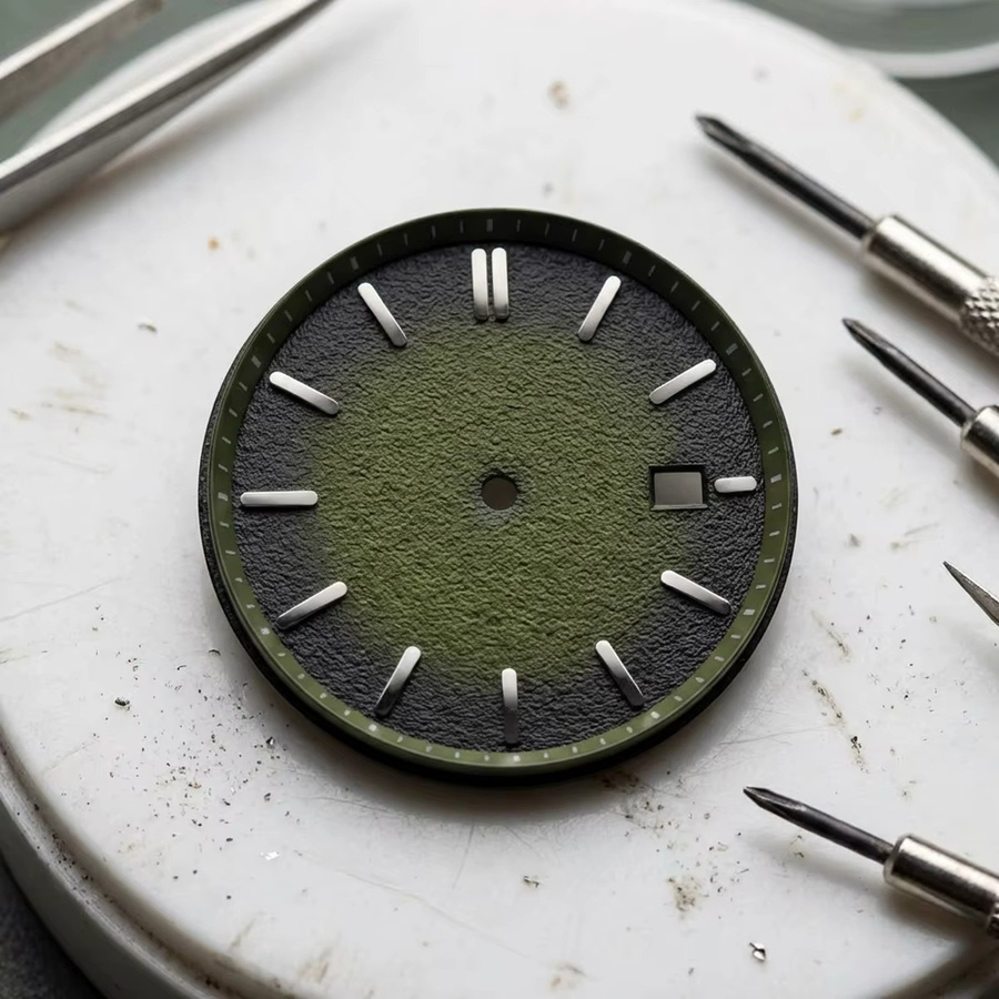 FancyWrist Zifferblatt, 35mm, matt, Farbverlauf, passend für Seiko Grand NH35/36 - Bild 1