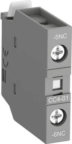 ABB CC4-01 Hilfsschalterblock mit 1 Öffner in Grau - Bild 1