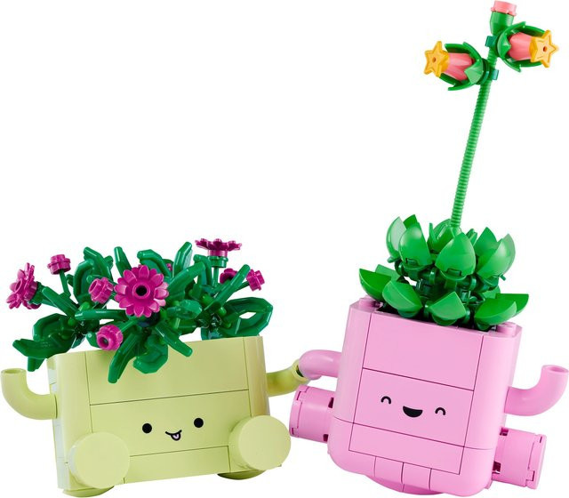 LEGO Botanicals 11506 Schaukelnde Pflanzen Dekoration in Lila und Mehrfarbig aus Kunststoff - Bild 3