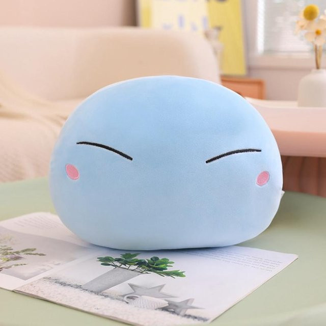 Yiran toy Rimuru Tempest Cosplay Kissen, Plüschtier, That Time I Got Reincarnated as a Slime, blau, ab 18 Jahre - Bild 1