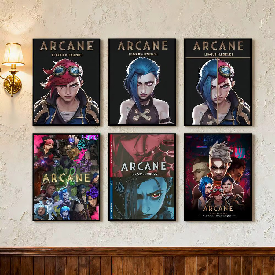 Kayou Arcane Season 2 Anime Poster Kunstdruck in Multicolour, Papier-Wandposter für deine Heimdekoration - Bild 3