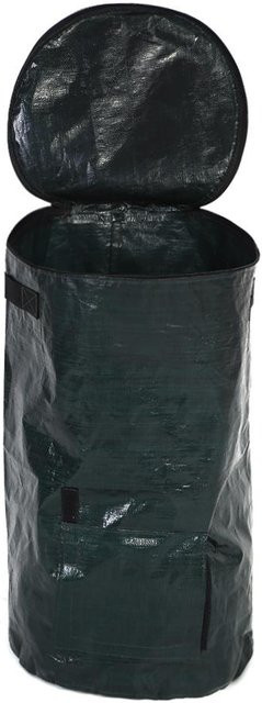 CosyHome Pflanzgefäß Grow Bag für den Küchengarten und Bioabfall, Farbe: Schwarz, B: 45 cm, H: 80 cm - Bild 1