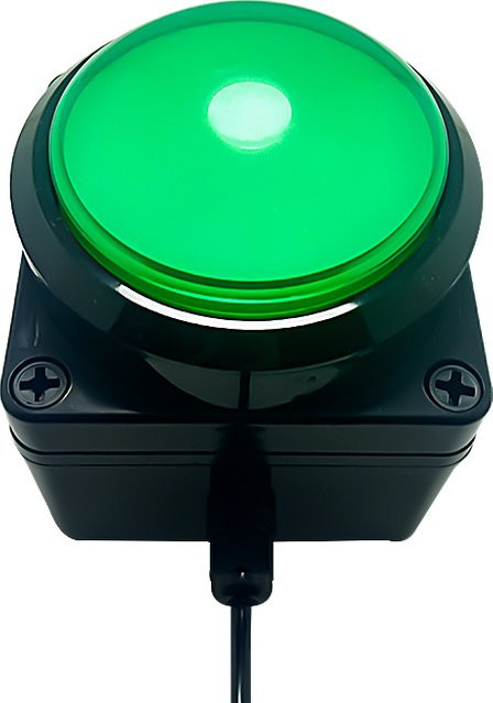Handgehaltene Gaming-Tastatur mit benutzerdefinierten Tasten und großen Schaltern in Gelb, 100mm - Bild 1