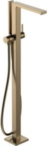 Hansgrohe Tecturis E Einhebel-Wannenmischer bodenstehend in Brushed Bronze mit Schwenzauslauf und Spritzfunktion - Bild 1