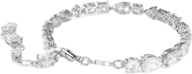 Swarovski Armband, Rhodinierte Silber, Zirkonia, Unisex - Bild 1