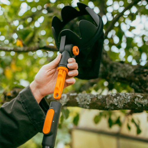 Fiskars QuikFit Teleskopstiel in Schwarz aus Aluminium und Kunststoff - Bild 4
