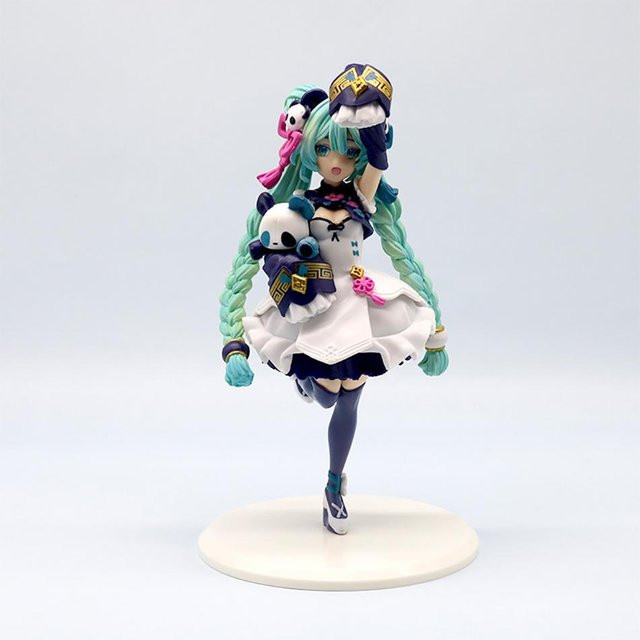 Yiran toy 1 Hatsune Miku Actionfigur Panda Stil PVC 18cm - Bild 1