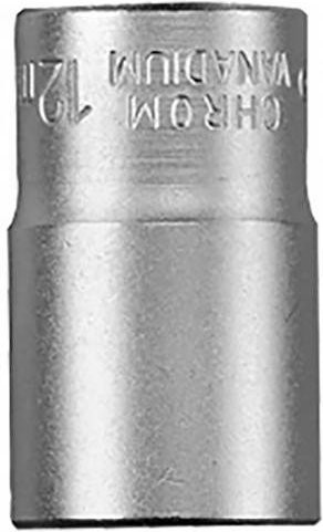 Kwb Steckschlüsseleinsatz 12mm 3/8 Zoll aus Chrom-Vanadium in Silber - Bild 1