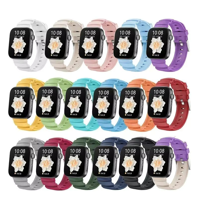 Huawei Uhrenarmband Silikon, Unisex, Huawei Watch Fit 4 Pro, Fit 4, Fit 3 - Bild 2