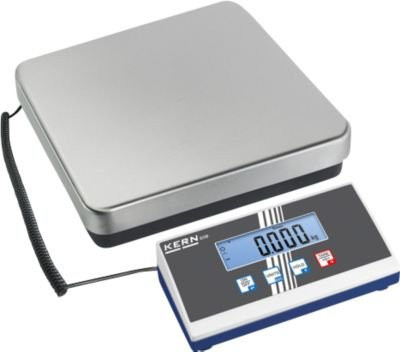 Kern Allround-Paketwaage EOB 150 K 50 in Silber und Grau mit einem Wiegebereich bis max. 150 kg - Bild 1