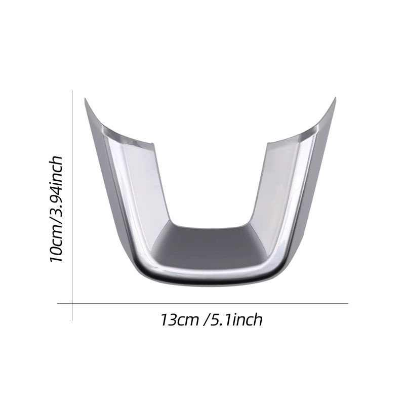 Lenkrad-Dekorationsaufkleber in Silber für Honda Civic 11. Generation, Accord, CR-V, ZR-V und HR-V - Bild 6