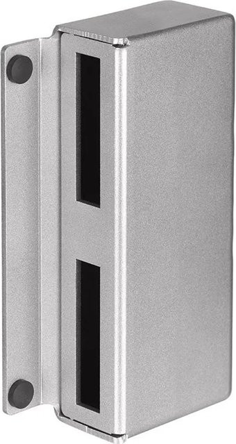 FeNau Gegenkasten aus Stahl für mechanische Riegel, Farbe: Silber, B/T/H: 4,0 x 6,0 x 17,3 cm - Bild 1