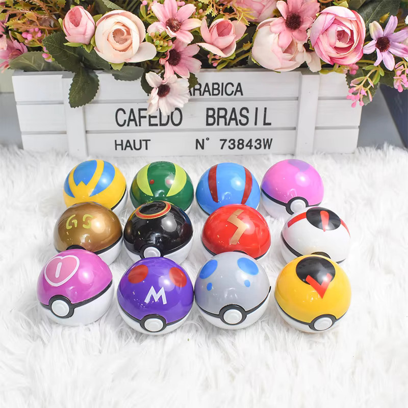 TAKARA TOMY Pokémon Ball Figur, 12-teiliges Set, Pikachu, Actionfiguren - Bild 2