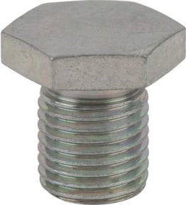 KS Tools Ölablassschraube Außensechskant 17mm, M12x1,25x13mm, Silber, 25er-Pack - Bild 1