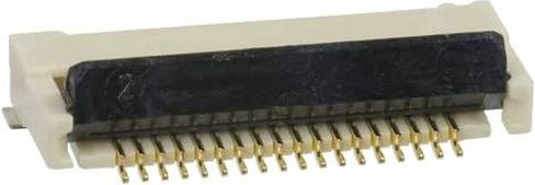 Omron FFC/FPC-Anschluss XF2M-1815-1A mit 18 Polen und 0,5 mm Rastermaß in Multicolour - Bild 1