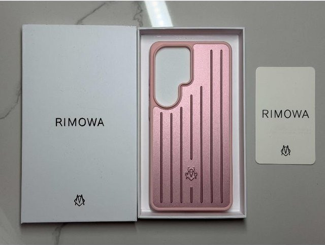 WXMOK Luxus Handyhülle aus Aluminiumlegierung für Samsung Galaxy S26 Ultra in Pink mit Geschenkbox - Bild 1