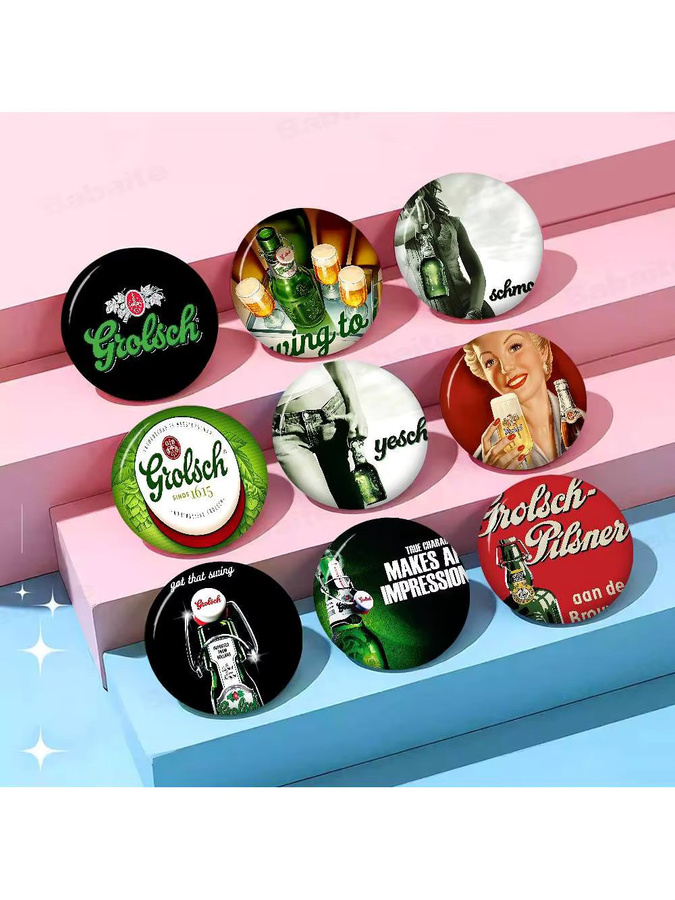 Grolsch Button Pin, Damen - Bild 7
