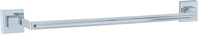 Wenko Vacuum-Loc Uno Quadro Badetuchstange aus Edelstahl in Silber - Bild 1