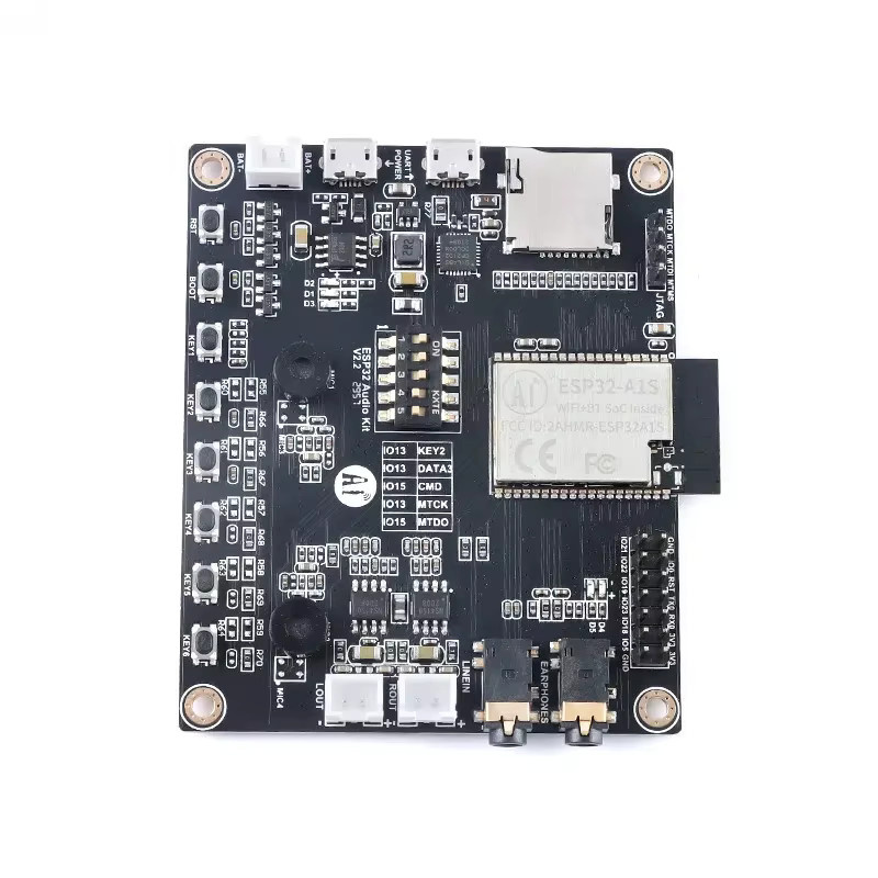 Espressif ESP32-Audio-Kit ESP32-A1S WiFi Modul mit Dual-Antenne und serieller Schnittstelle in Schwarz - Bild 2