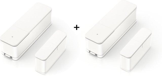 Bosch Smart Home Tür- und Fensterkontakt II Plus Öffnungsmelder 2er-Set Weiß - Bild 1