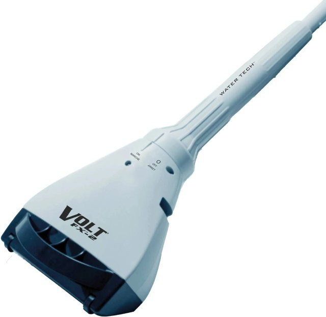 Water Tech Poolbodensauger Volt FX 2 Akku-Poolroboter für Pools, Spas und Hot Tubs in Grau mit Filterbeutel - Bild 1