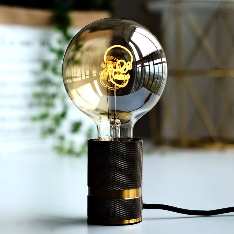 TIANFAN Vintage LED-Birne G125 Globus Edison-Stil, dimmbar, E27, 4 W, transparent - Bild 3