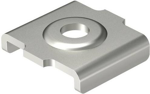 OBO Bettermann Klemmstück aus Metall in Silber, 20 Stück - Bild 1