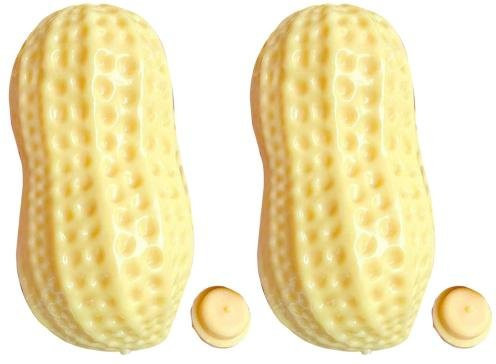 HonorBond Erdnuss-Quetschspielzeug, 2er-Set - Bild 1