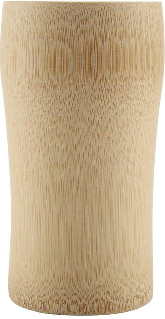 Handgefertigter Tumbler aus natürlichem Bambusholz in Beige von TOMTOP JMS - Bild 1