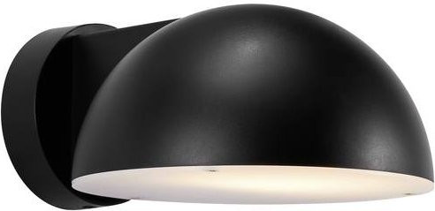 Nordlux Clarso Wandleuchte Schwarz E27 Modernes Design aus Metall und Glas - Bild 1