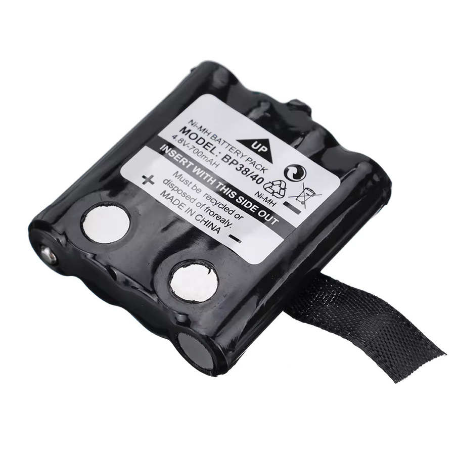 Motorola Ni-MH Akku 4,8 V 700 mAh für Zwei-weg-Radios TLKR T3 T4 T5 T6 T7 T8 T50 T60 T80 T81 XTR446 60Q Schwarz - Bild 2