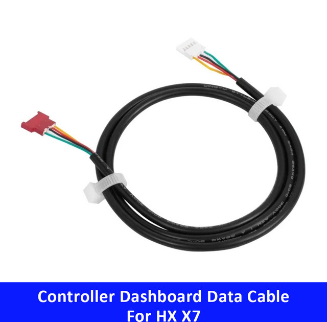 Kabelbaum für HX X7 Elektroroller-Controller und Armaturenbrett-Anzeige-Messgerät in Schwarz - Bild 1