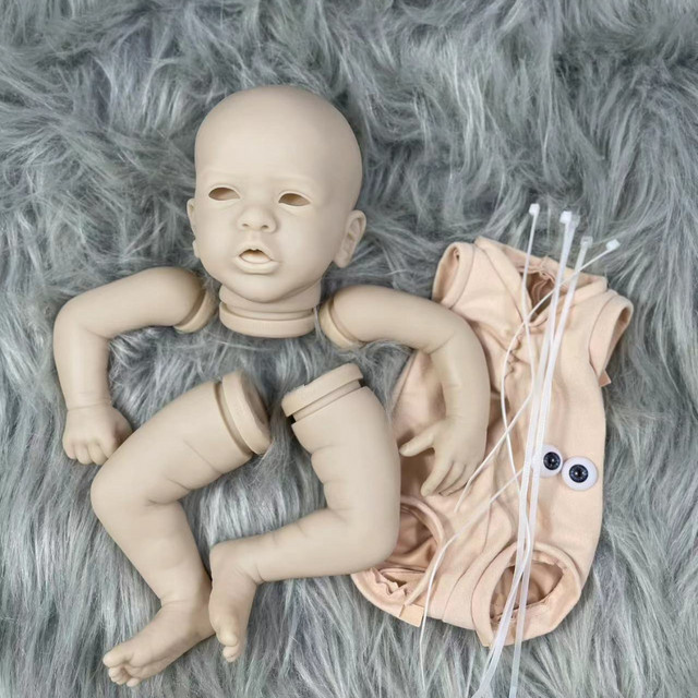 MRB Aleyna, Vinyl-Reborn-Puppenbausatz, 19-Zoll, unvollendet, unbemalt - Bild 1