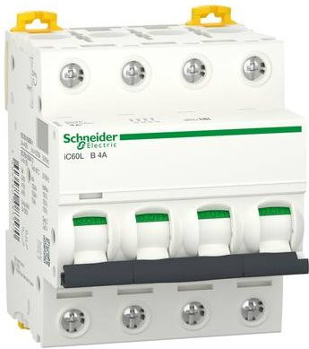 Schneider Electric A9F93404 Leitungsschutzschalter MCB in Weiß 4,0 A - Bild 1