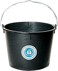 Robuster Baueimer von JOPA aus Polyethylen in Schwarz mit 20 l Fassungsvermögen - Bild 1
