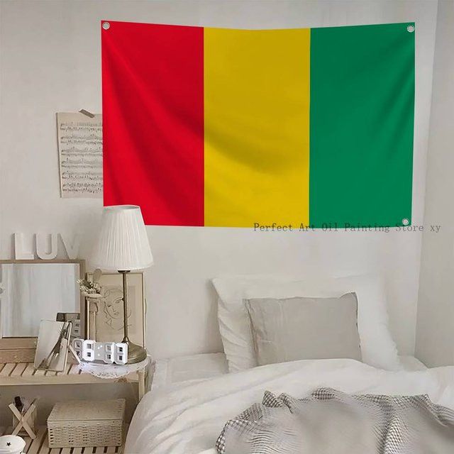 Mali-Flagge als Banner aus Polyester in Multicolor für Outdoor-Dekoration und Raumästhetik - Bild 1