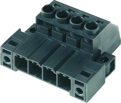 Weidmüller Stiftgehäuse-Platine BU/SU in Schwarz mit 7.62 mm Rastermaß, 100 Stück - Bild 1