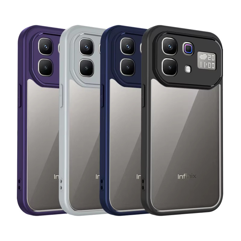 Transparente Ultra-Dünne Schutzhülle aus PC und TPU für Infinix Note 60 Pro, 50X, 40 Pro Plus, 40S und 40X mit Stoßfestem Kameraschutz - Bild 2