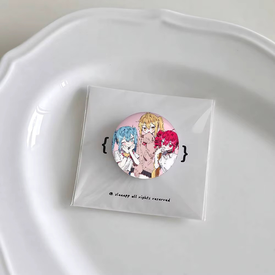 Kayou Anstecknadel Weißblech, Brosche - Bild 3