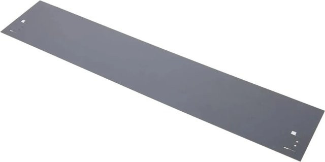 Green-Split Rasenkante aus Metall in Grau, Länge: 120 cm, Höhe: 13,5 cm - Bild 1