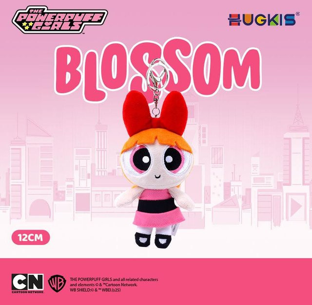 The Powerpuff Girls Schlüsselanhänger Plüschtiere, 1-3 Stück/Set, ab 14 Jahren - Bild 1