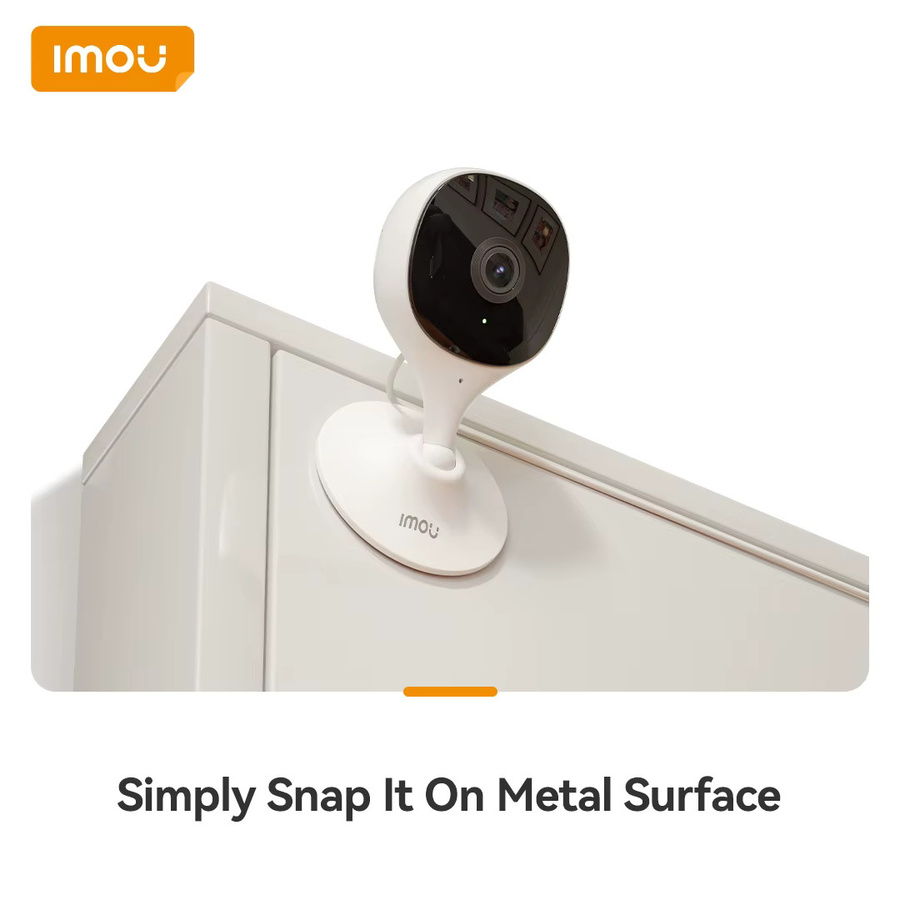 IMOU Cue 2E 3MP WLAN-Kamera in Weiß mit Menschenerkennung, intelligenter Nachtsicht und App-Steuerung für Innenräume - Bild 2